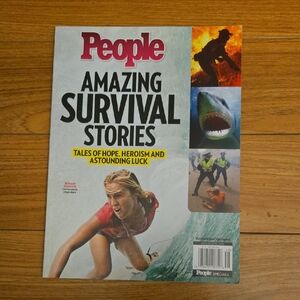 People Specials: Amazing Survival Stories Magazine - White, Red, Yellow